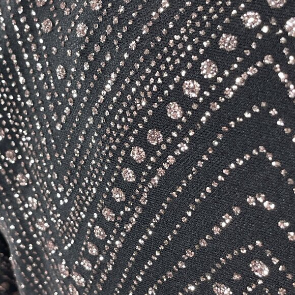 Jessica Howard Womens Shimmer V-Neck Sheath Dress Size 10 Cocktail Party - Picture 6 of 8